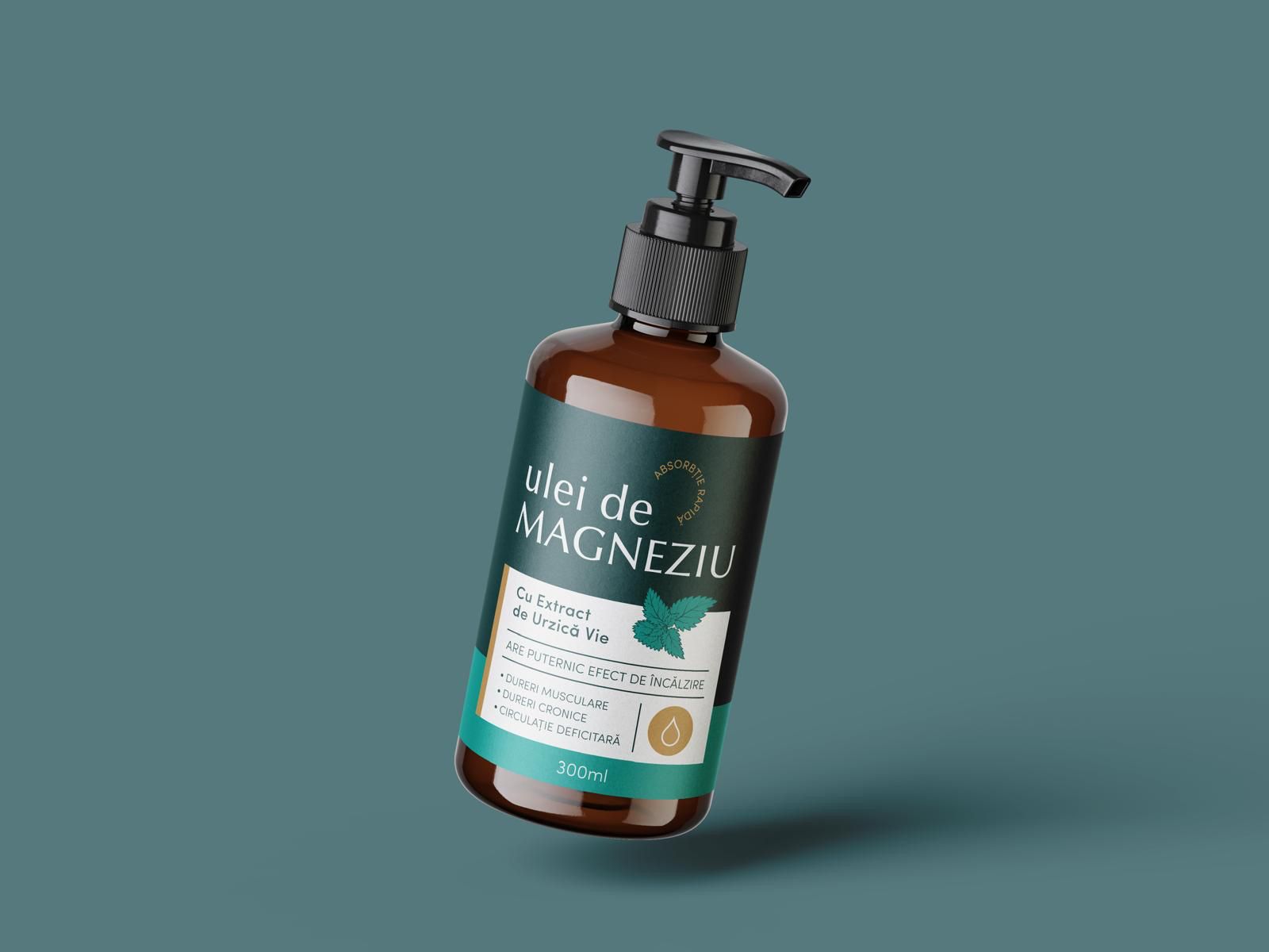 Ulei Magneziu cu extract de Urzică vie